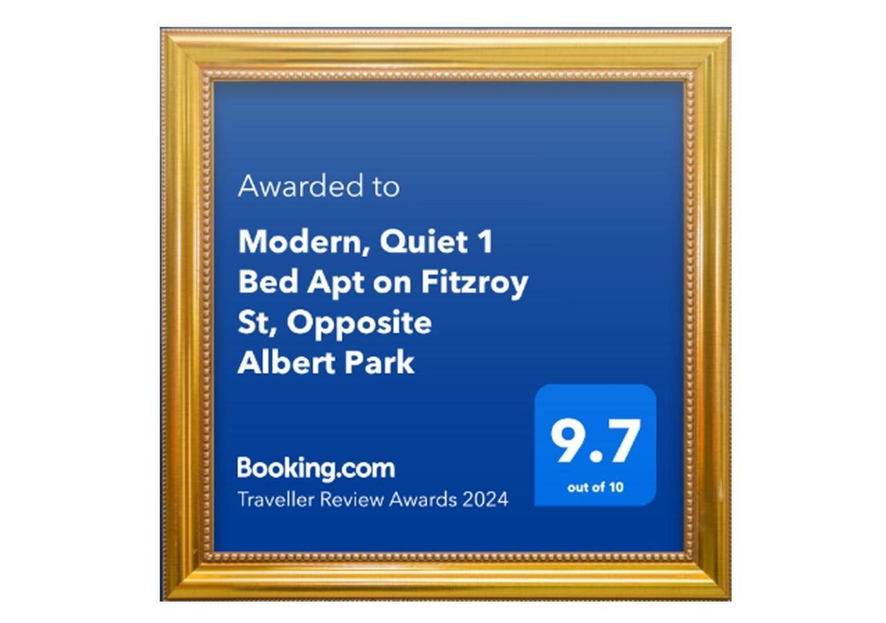 Modern Quiet 1 & 2 Bed Apt Opposite Albert Park Melbourne Buitenkant foto